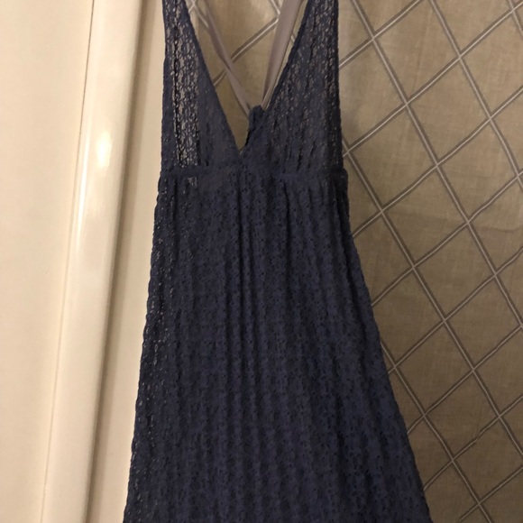 Free People Purple Lace Top - Picture 3 of 5